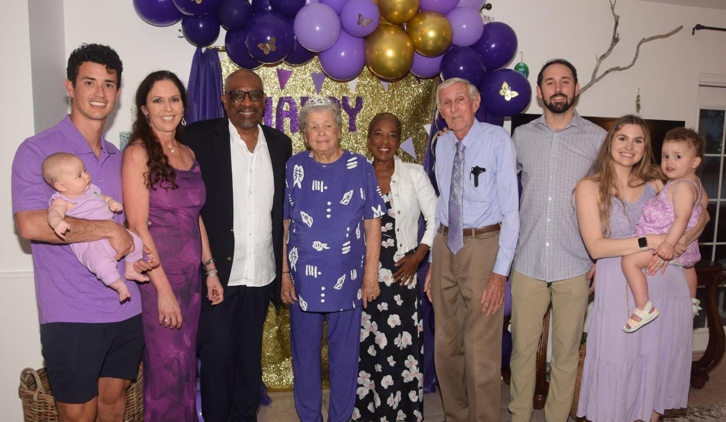 Rhonda L.C. Hull's mother's 90th birthday celebration